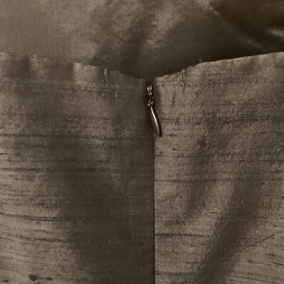 A.b.s. Allen Swartz Black Silk Dress - Picture 4 of 6